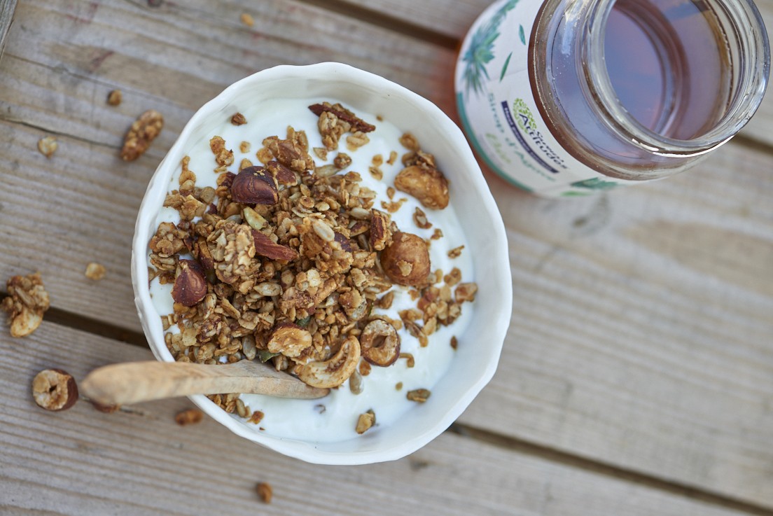 Granola au sirop d'agave bio Saveurs & Fruits